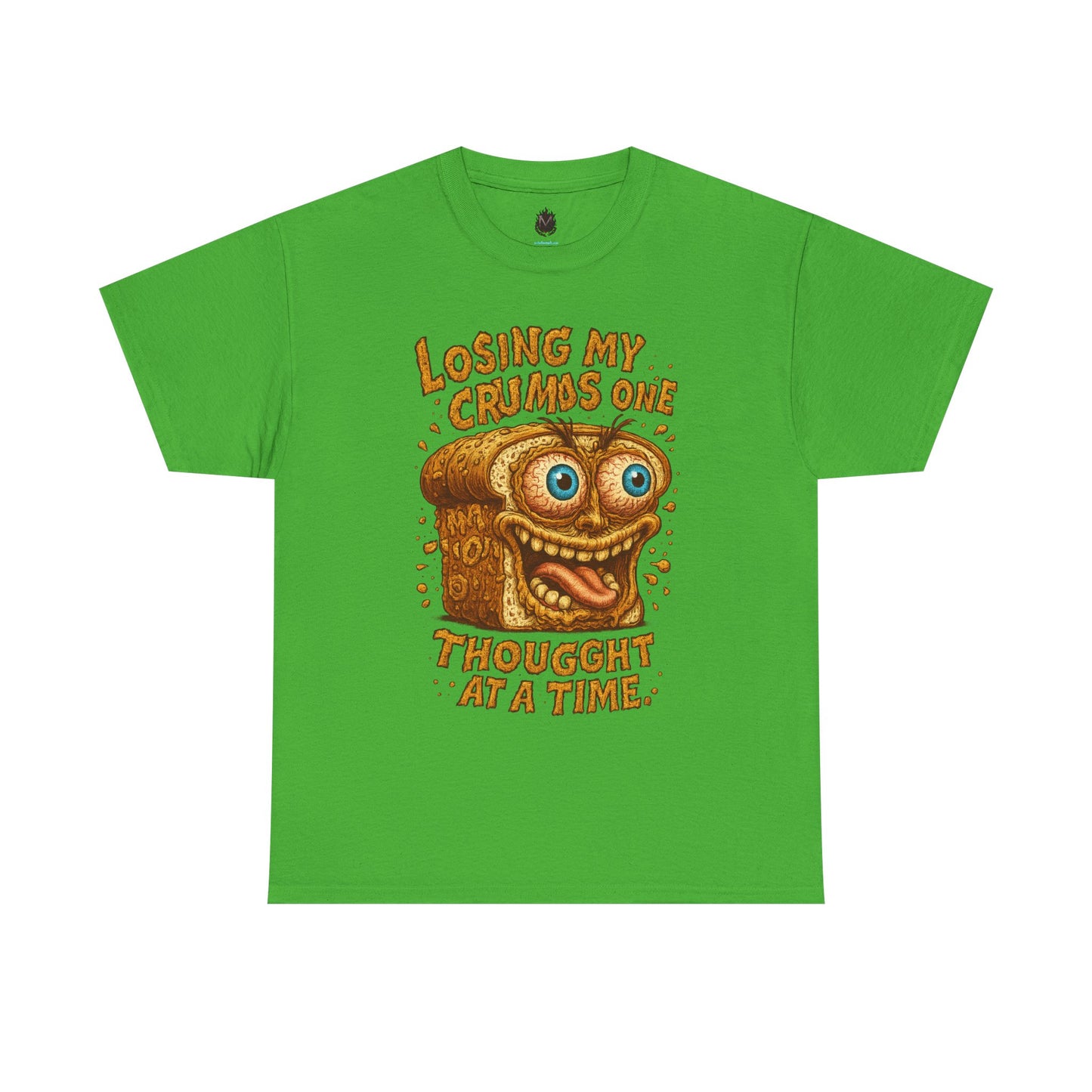 Losing My Crumbs – Funny Crazy Bread Mental Breakdown T-Shirt