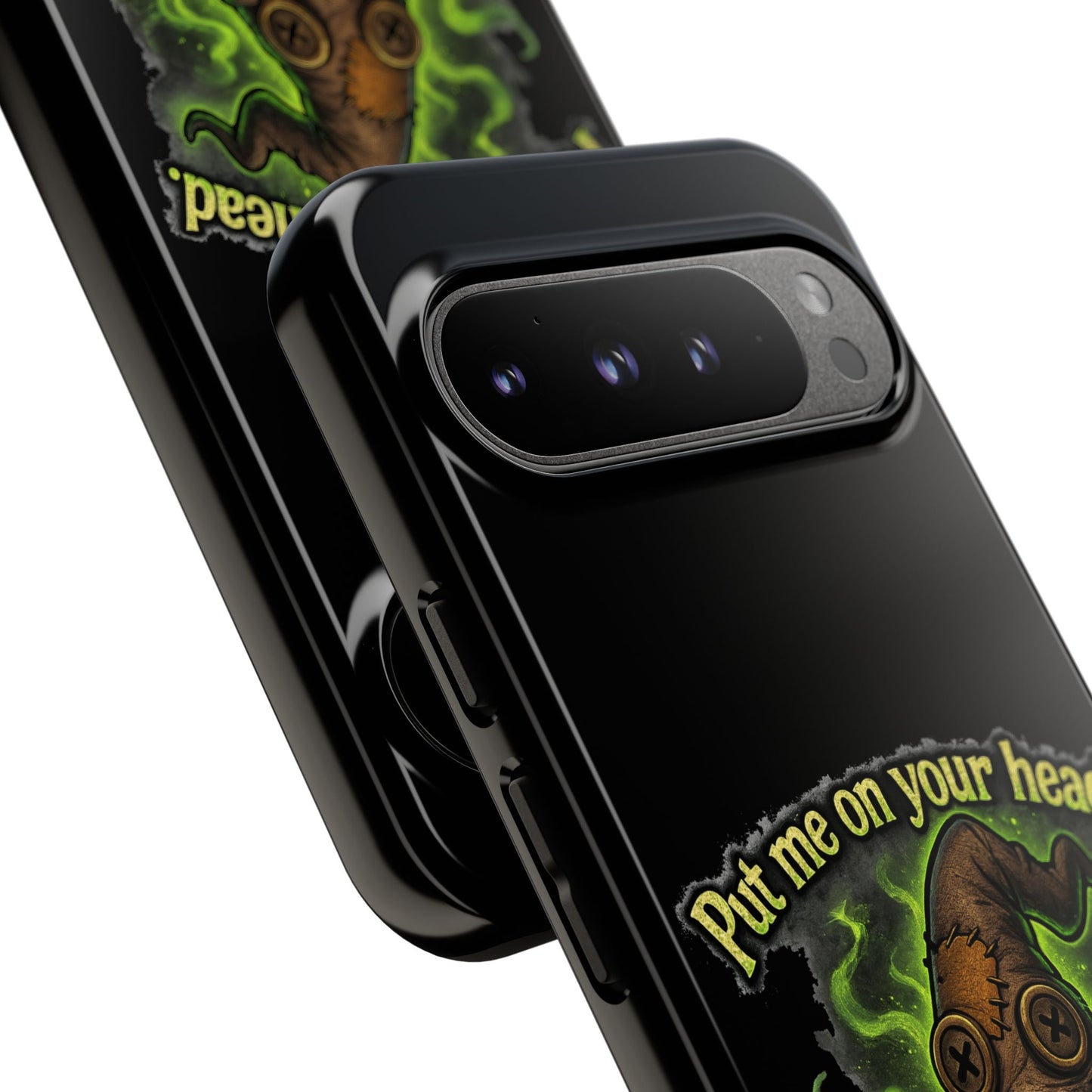 Phone Case — 'Put Me On Your Head, I Double Dare You' Witch Hat Horror Design