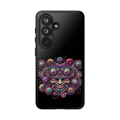 Psychedelic Smiling Eye Cluster Phone Case
