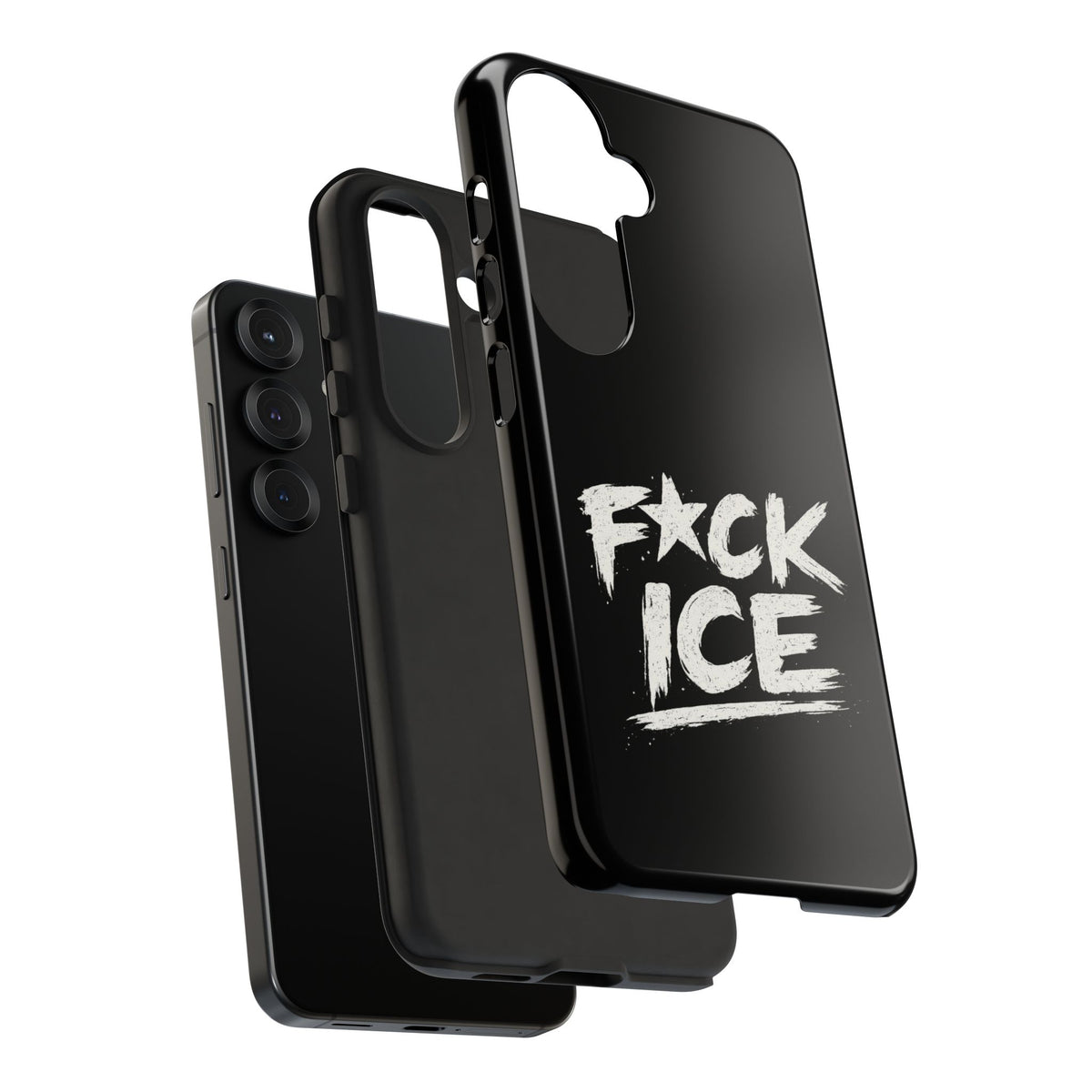 Phone Case — “F*ck Ice” Bold Protest Graphic Protective Case