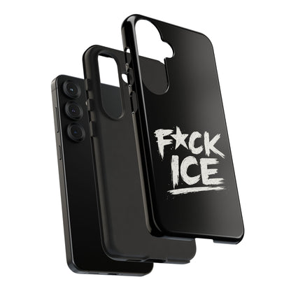Phone Case — “F*ck Ice” Bold Protest Graphic Protective Case