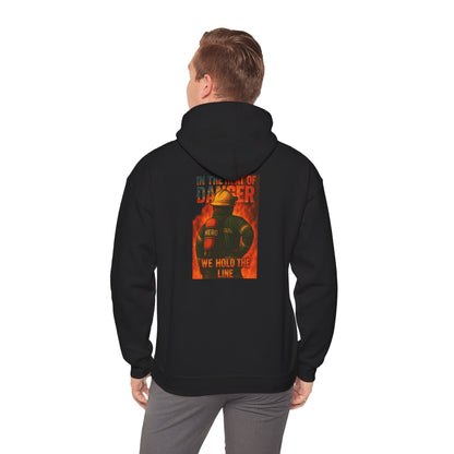 Heat of Danger Firefighter Hoodie