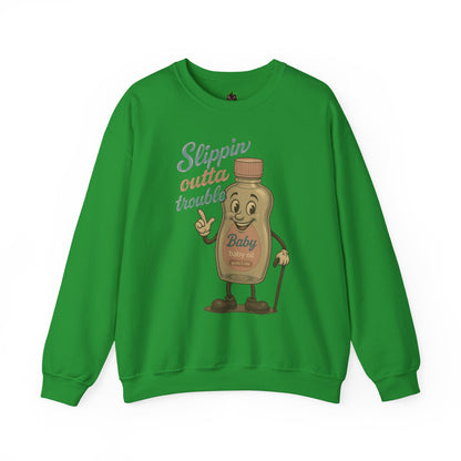 Slippin' Outta Trouble Crewneck