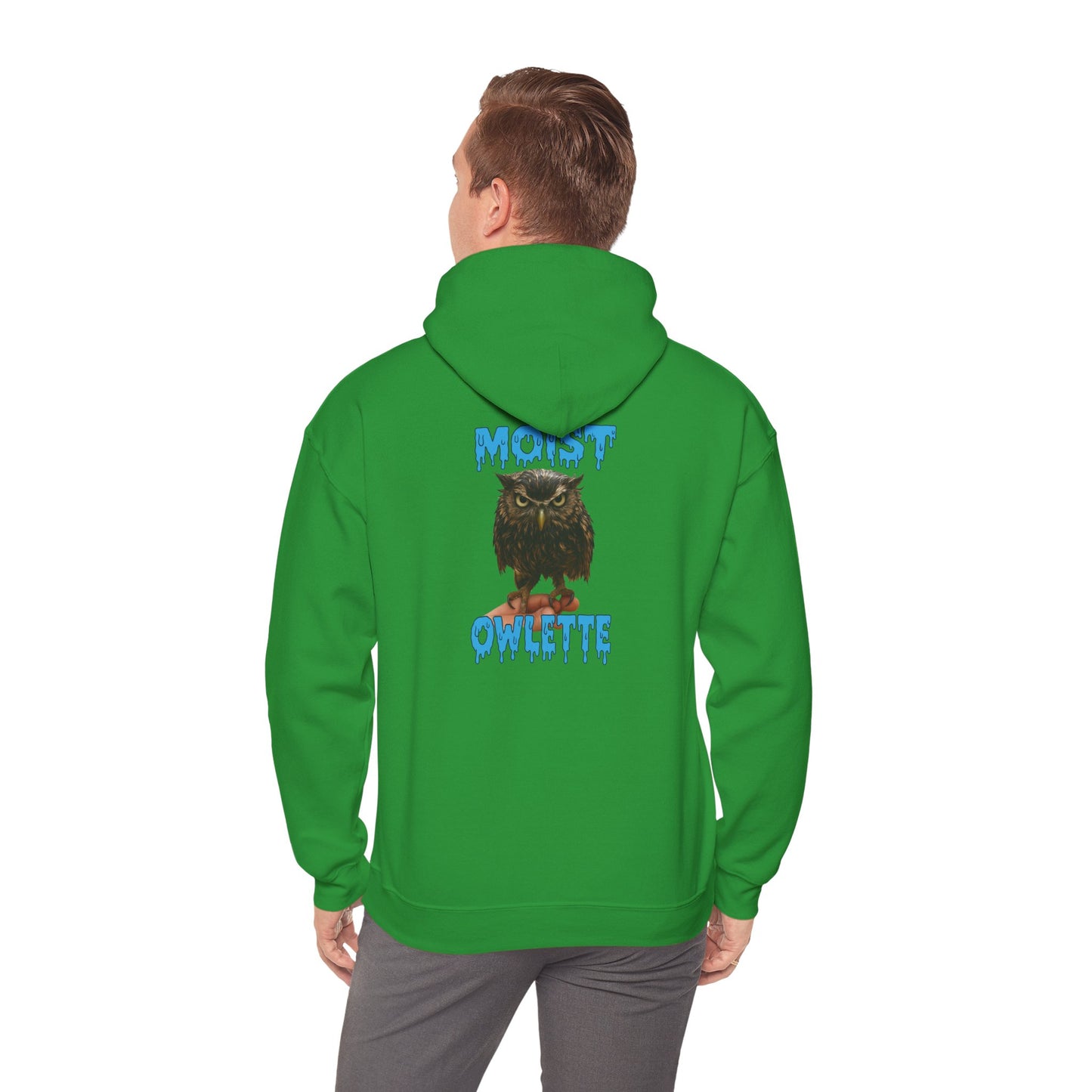 Owllette Graphic Hoodie — Retro Owl Illustration Pullover