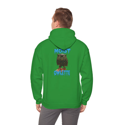 Owllette Graphic Hoodie — Retro Owl Illustration Pullover
