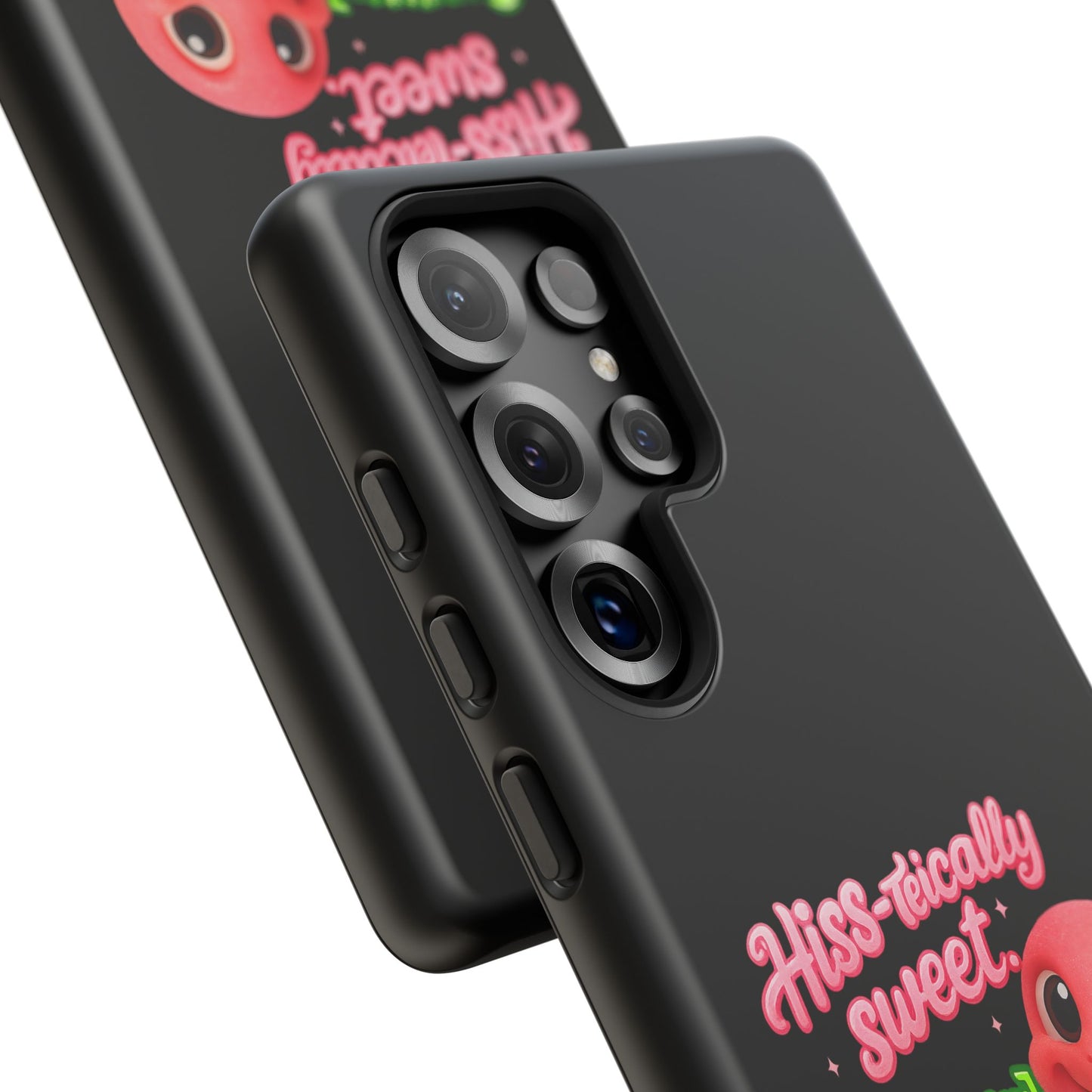 Phone Case — "Hiss-tically Sweet, Dangerously Cute" Worm Design