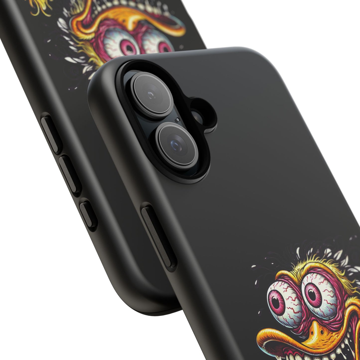Duck Monster Phone Case — Crazy Cartoon Eye Duck Shock Design Tough Case