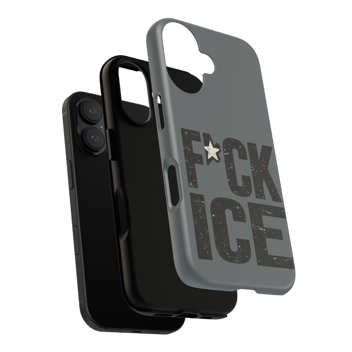Phone Case — “F*CK ICE” Bold Protest Protective Case