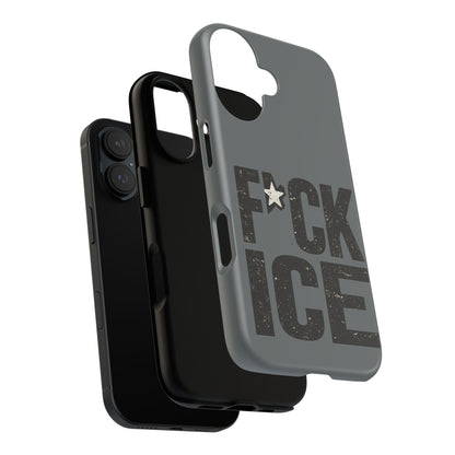 Phone Case — “F*CK ICE” Bold Protest Protective Case