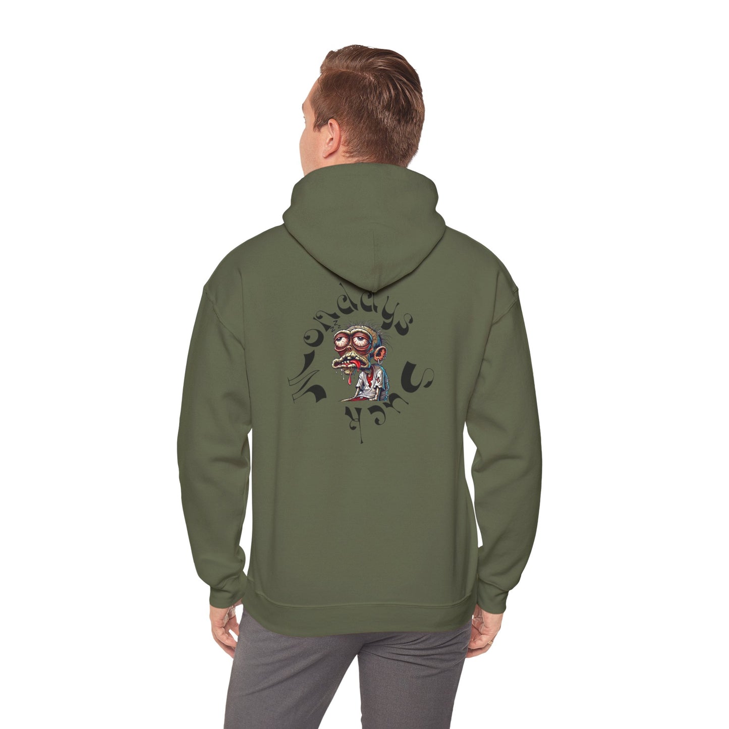 Mondays Tho Zombie Monkey Hoodie