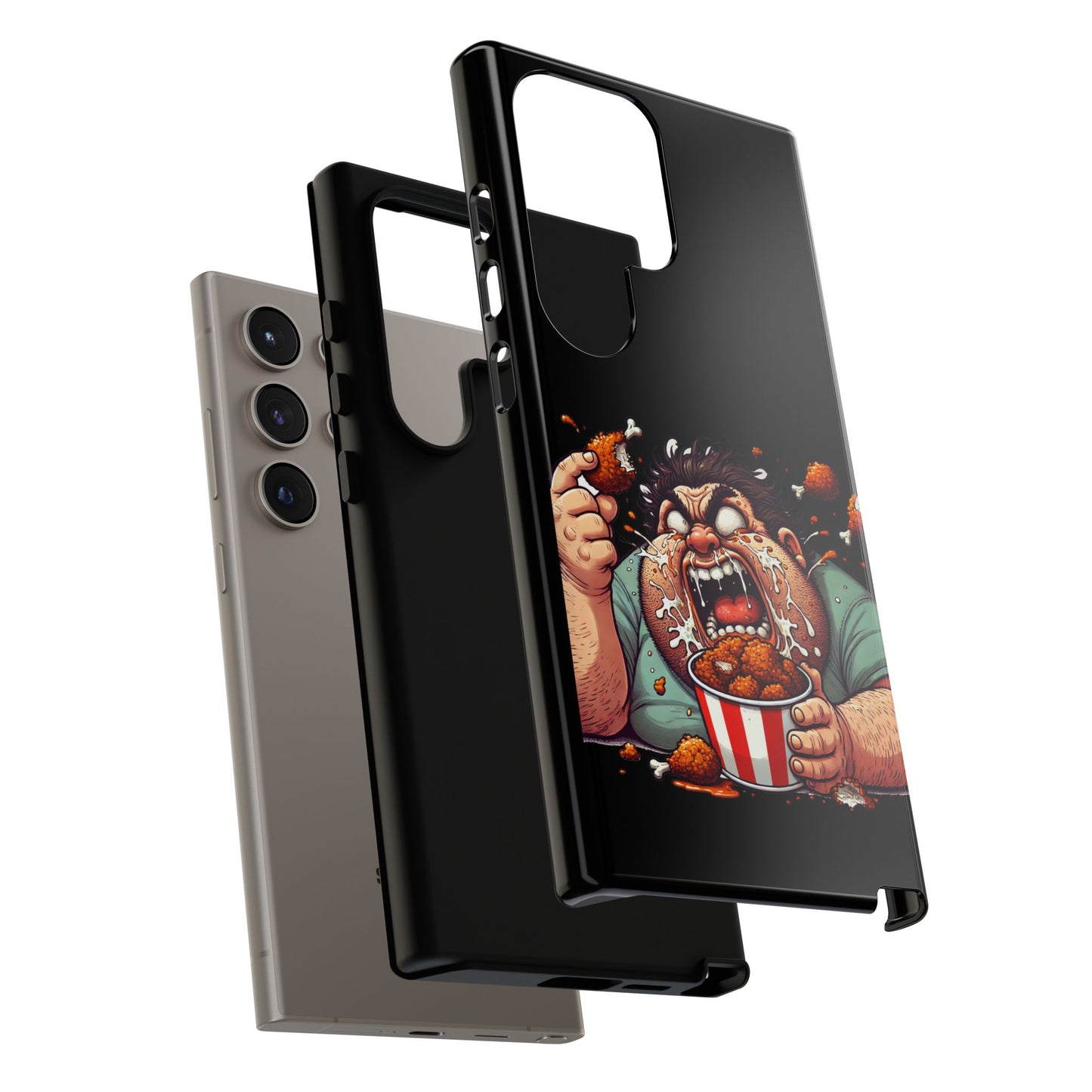 Phone Case — "Tough Cases" Chicken Wing Feast Graphic