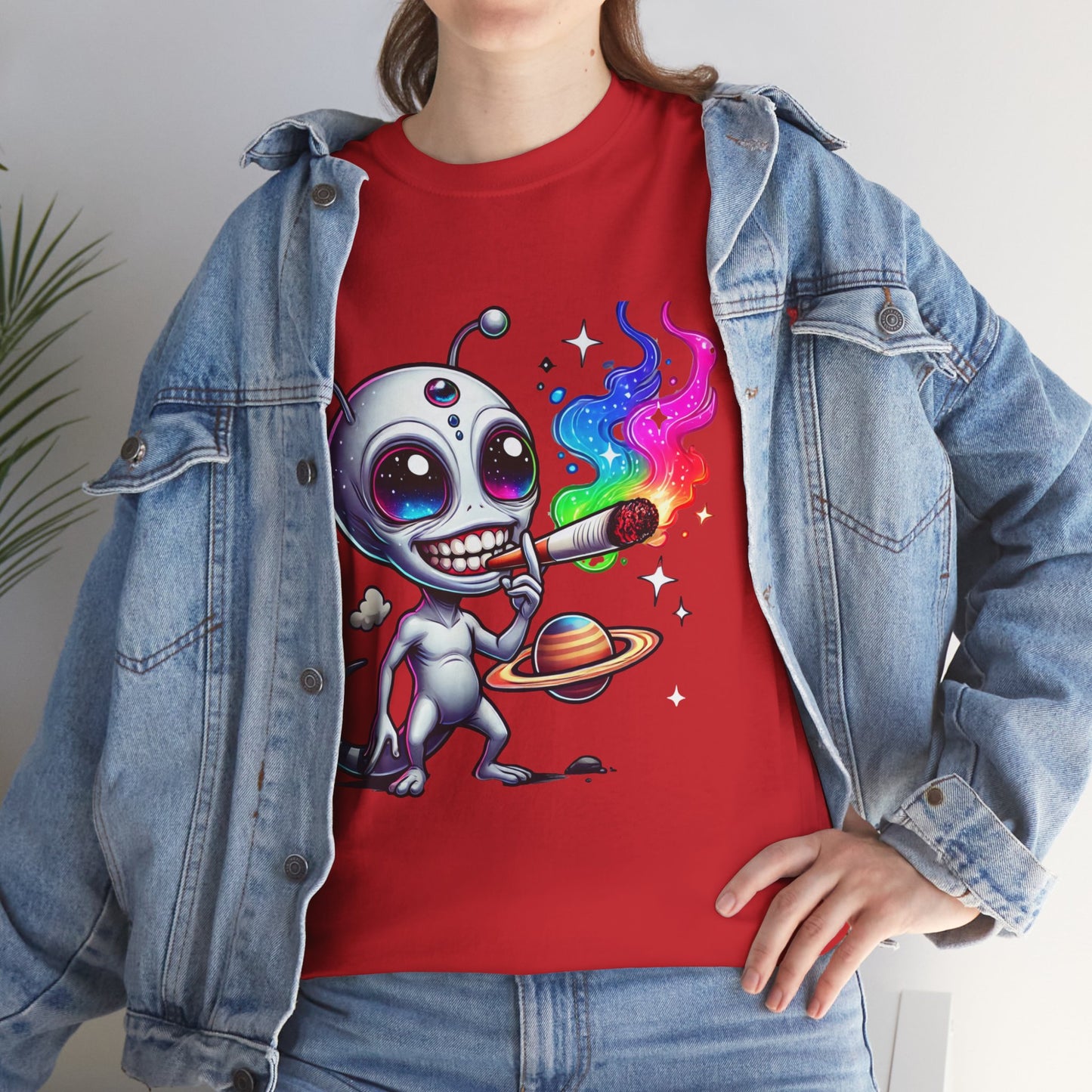 "Cosmic Chill" Funny Alien T-Shirt