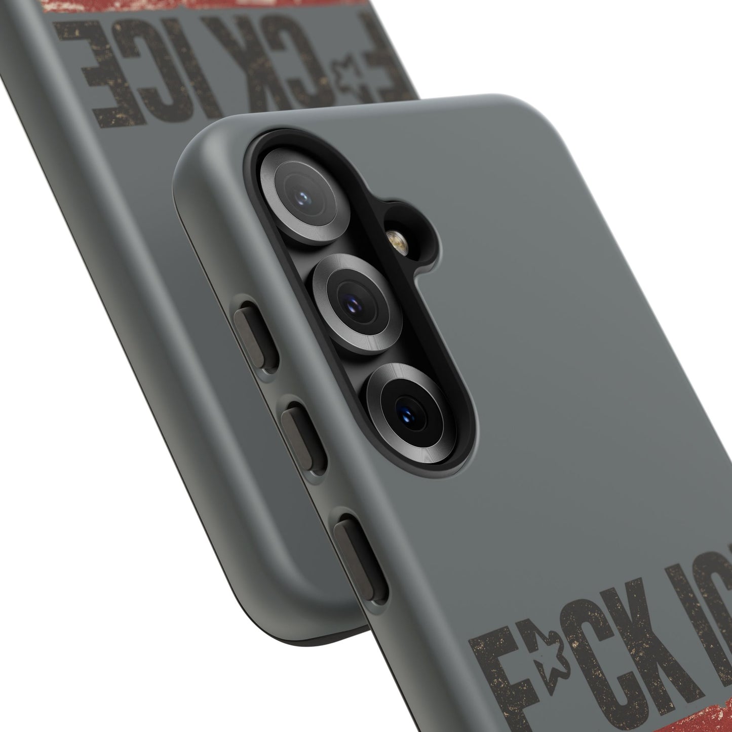 Phone Case - "F*CK ICE" Distressed Protest Design