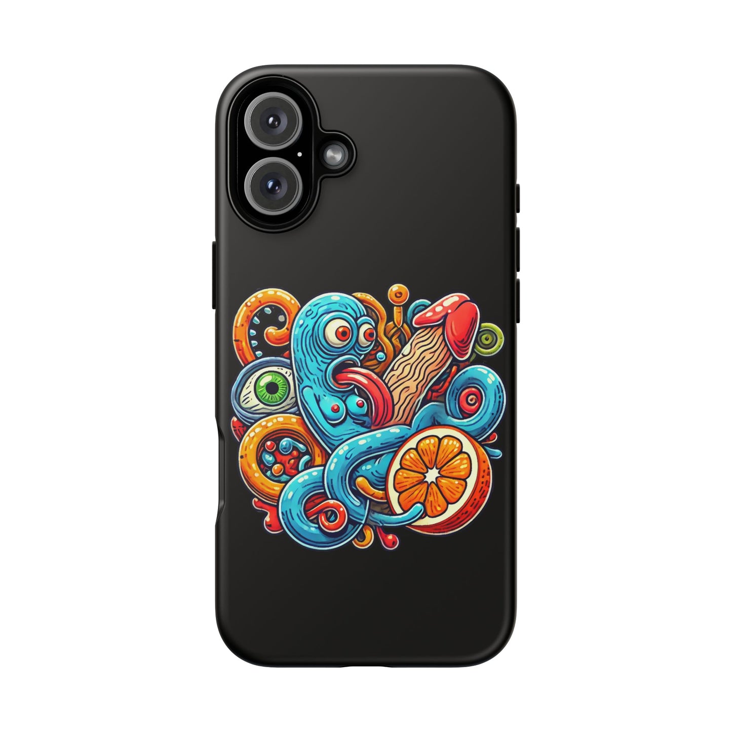 Octopus Surf Phone Case — Colorful Nautical Art Protective Phone Cover