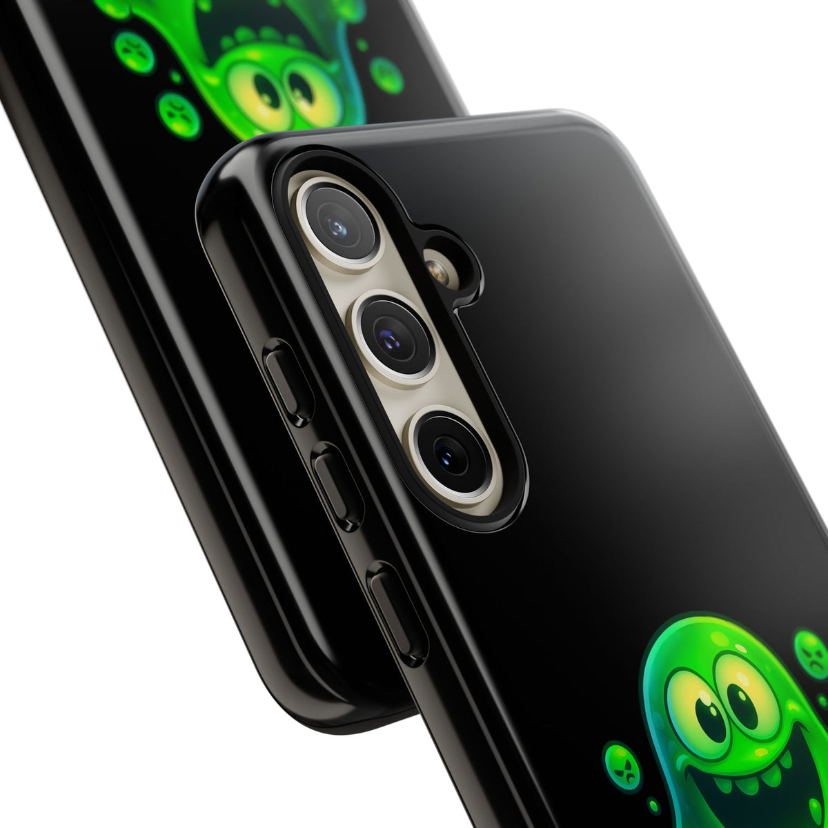Phone Case — 'Too Cute to Quarantine' Green Monster Protective Cover