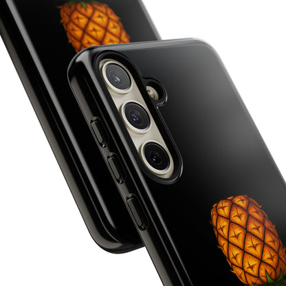 Phone Case — Tropical Pineapple "Not looking for pizza" Protective Cover