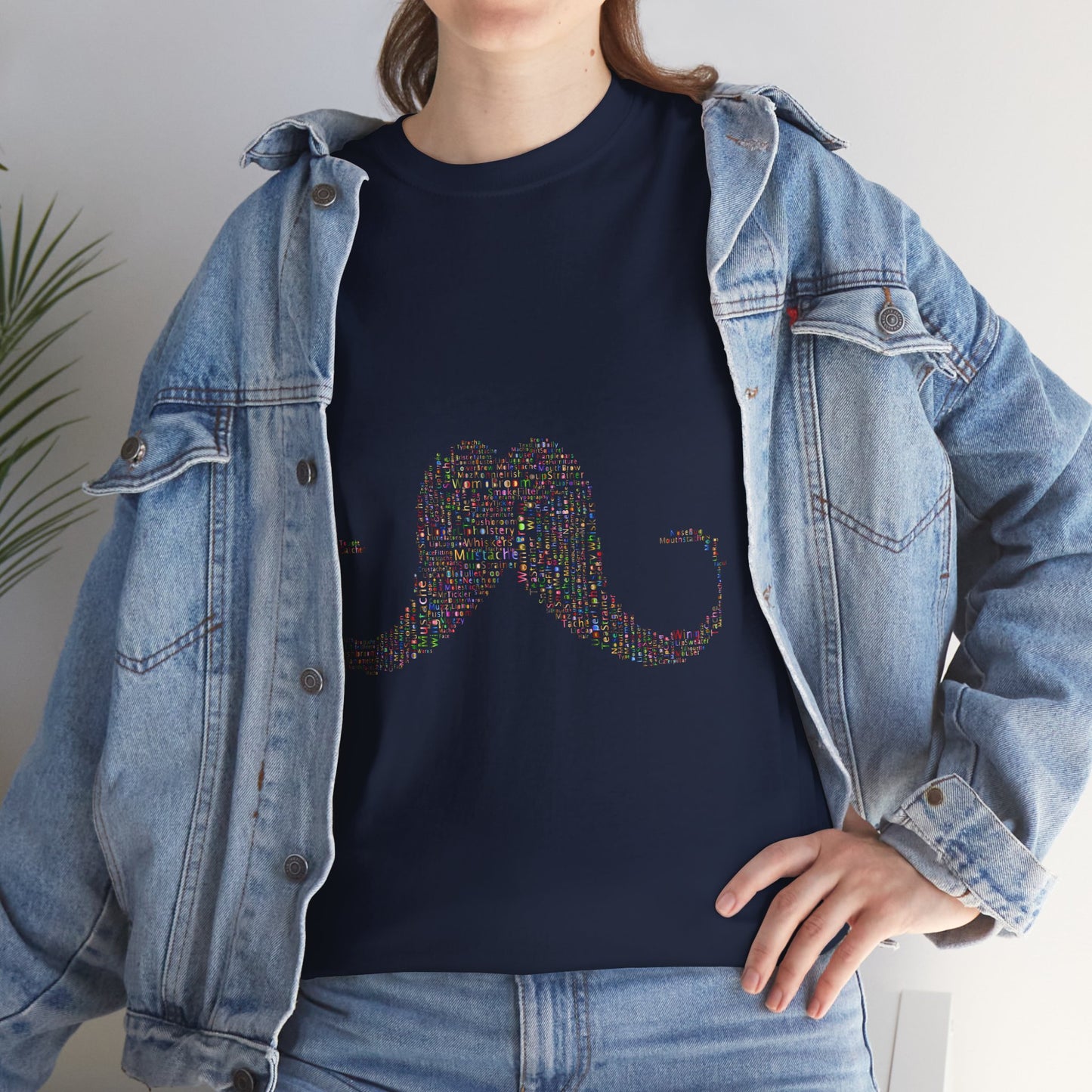 Funny Mustache Tee