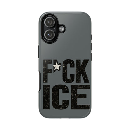 Phone Case — “F*CK ICE” Bold Protest Protective Case