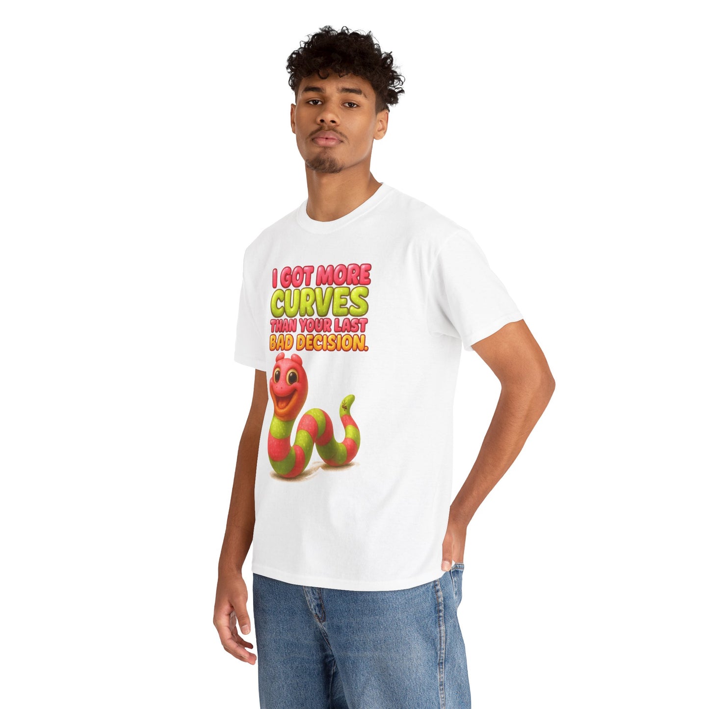 I Got More Curves – Gummy Snake Funny T-Shirt