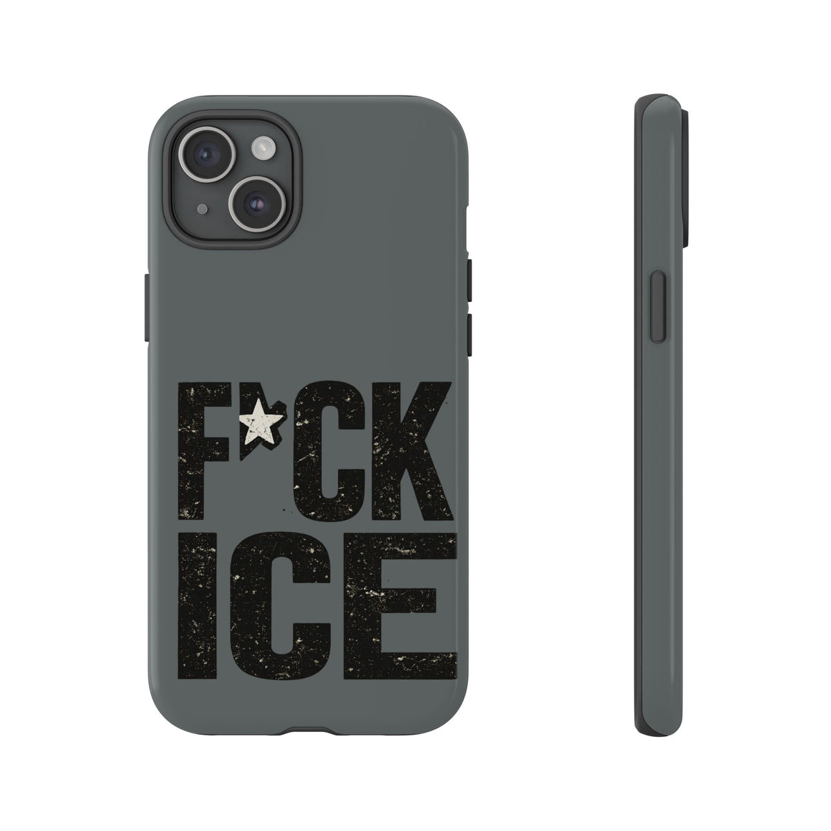 Phone Case — “F*CK ICE” Bold Protest Protective Case