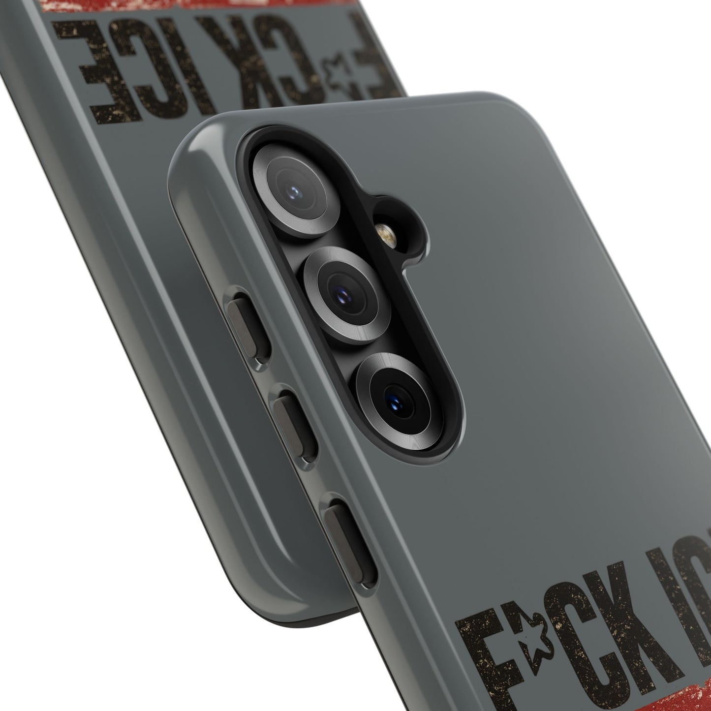 Phone Case - "F*CK ICE" Distressed Protest Design