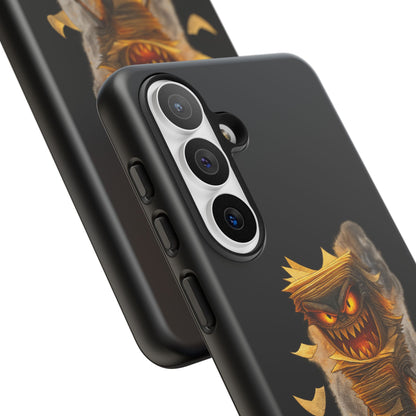 Phone Case — Halloween Mummy Creature “Stapled Your Soul to Page 666” Horror Design