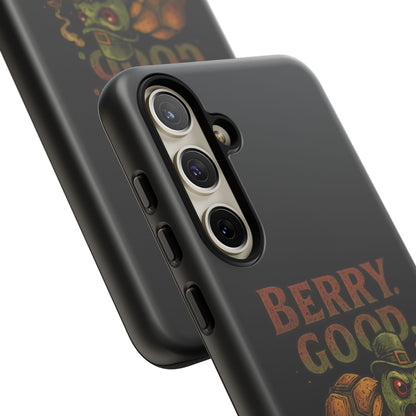 Phone Case — 'Berry Good' Zombie Turtle Graphic Tough Protective Case