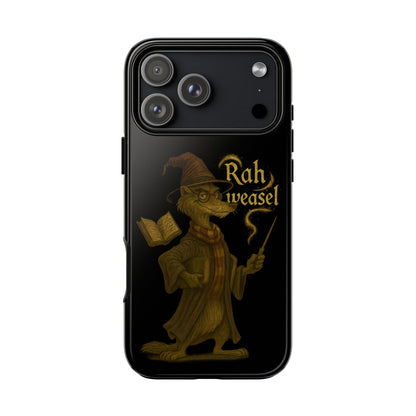 Rah Weasel Wizard Phone Case — Cute Fantasy Magical Creature iPhone Cover