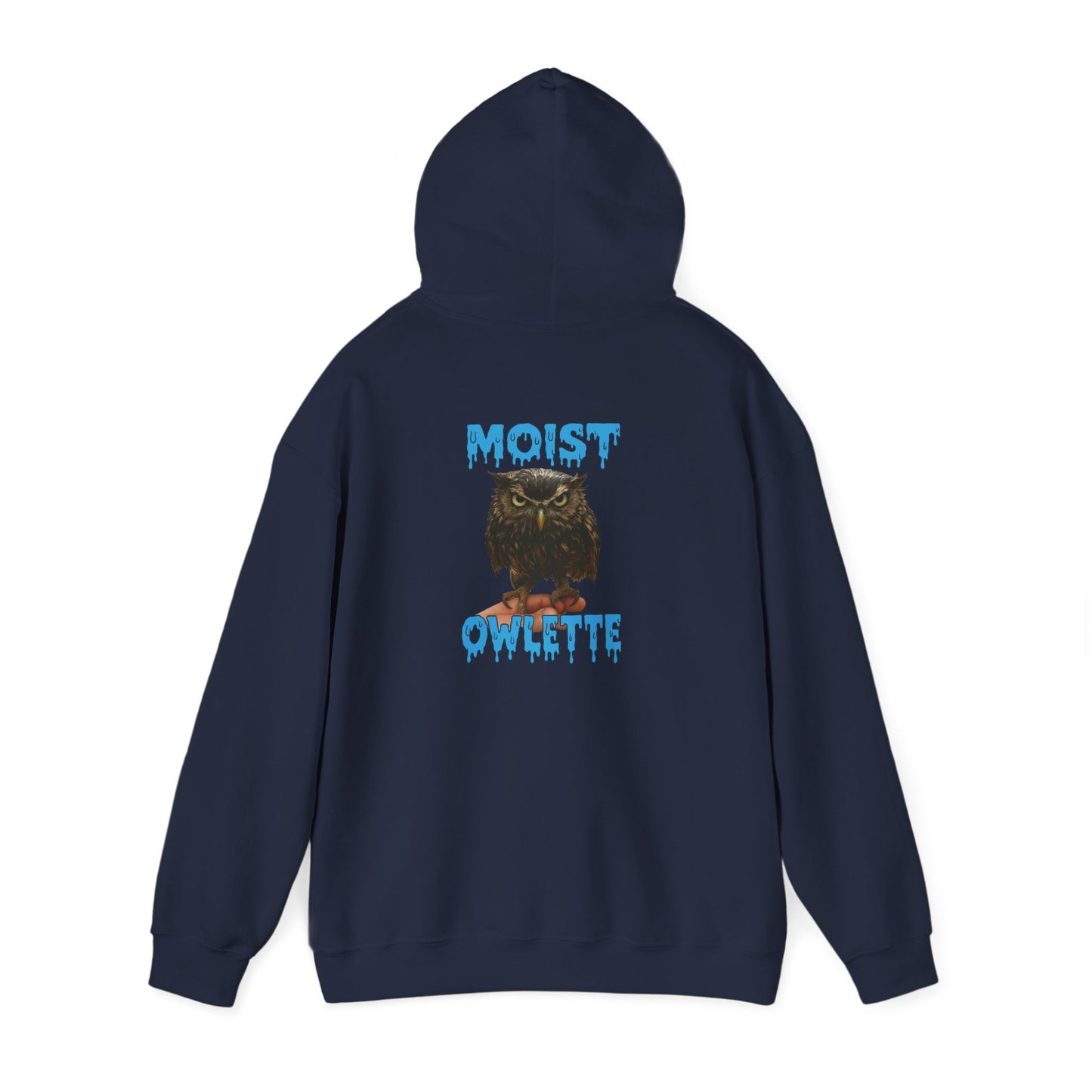 Owl Graphic Hoodie – “Must Owelette” Retro Drip Design