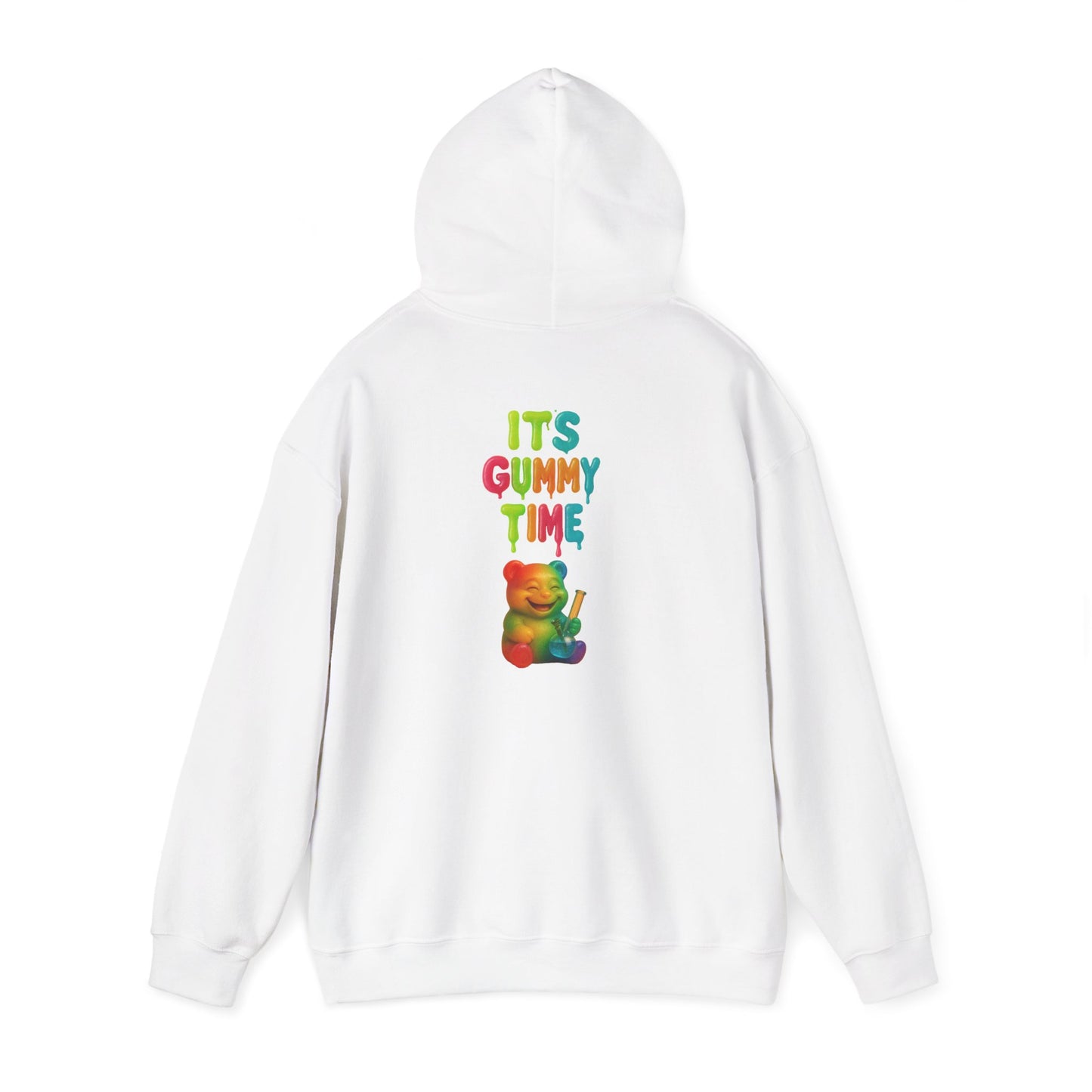 Gummy Time Hoodie — Colorful Gummy Bear Graphic Pullover