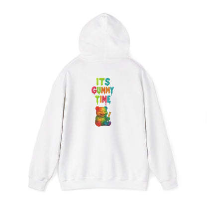 Gummy Time Hoodie — Colorful Gummy Bear Graphic Pullover