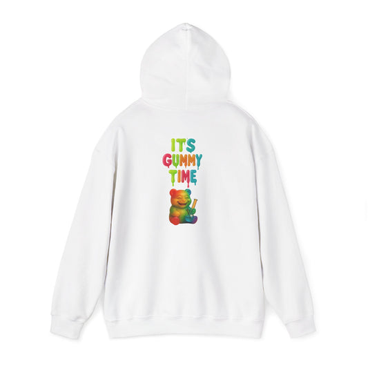 Gummy Time Hoodie — Colorful Gummy Bear Graphic Pullover