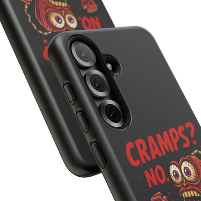 Phone Case — "Cramps? No, Wrath!" Retro Hot-Pepper Graphic