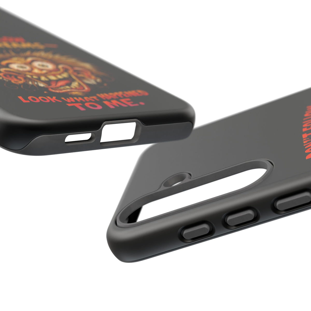 Phone Case — “Don't Follow Your Dreams, Look What Happened to Me” Horror Graphic