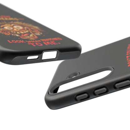 Phone Case — “Don't Follow Your Dreams, Look What Happened to Me” Horror Graphic