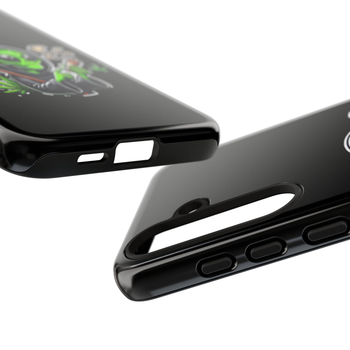 Reaper Alien Phone Case – Cute Grim Reaper Smoking Weed iPhone Case