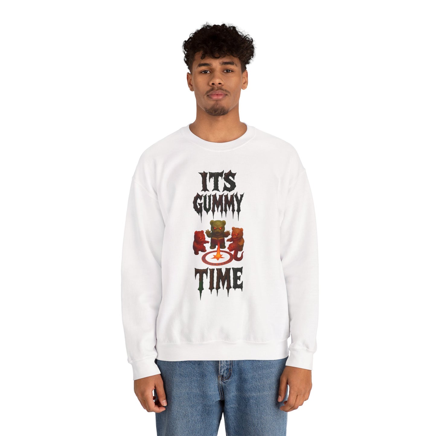 It’s Gummy Time Occult Gummy Bear Crewneck Sweatshirt