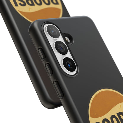 Poopsi Retro Logo Phone Case — Funny Vintage Soda-Inspired iPhone Cover