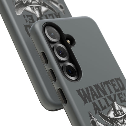 Phone Case — "Wanted Alive!" Cowboy Chewin' Tobacco Graphic