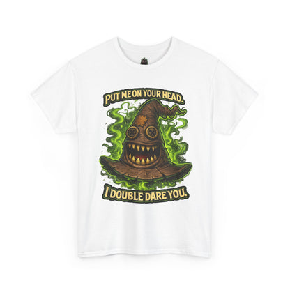 Cursed Sorting Hat T-Shirt | Put Me On Your Head, I Double Dare You