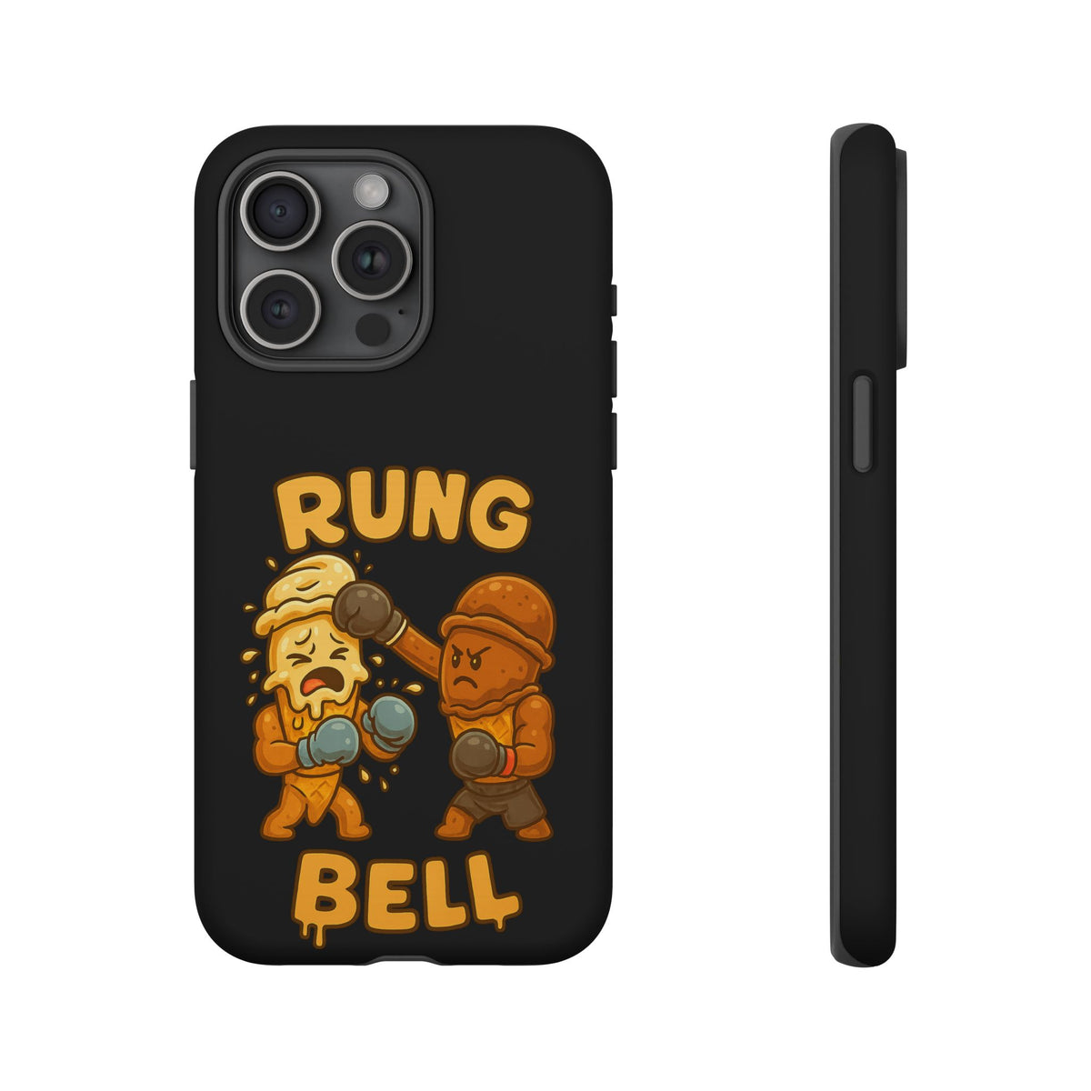 Phone Case — "Rung Bell" Boxing Cartoon Protective Cover