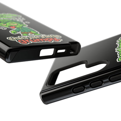 Phone Case — "Dead Inside, Outside, That's Just a Little Grumpy" Cute Zombie Design