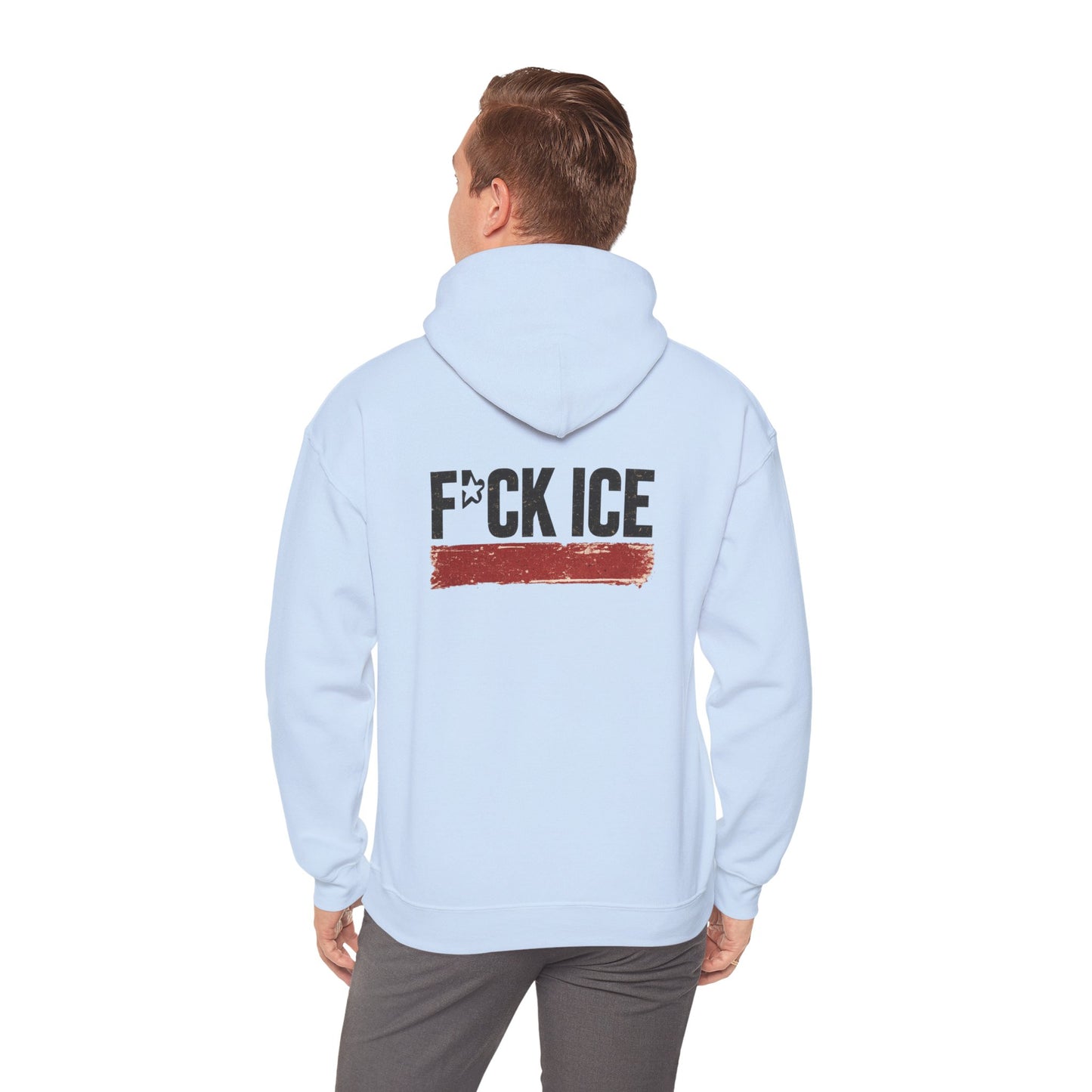 Political Hoodie - "F*CK ICE" Protest Hooded Sweatshirt