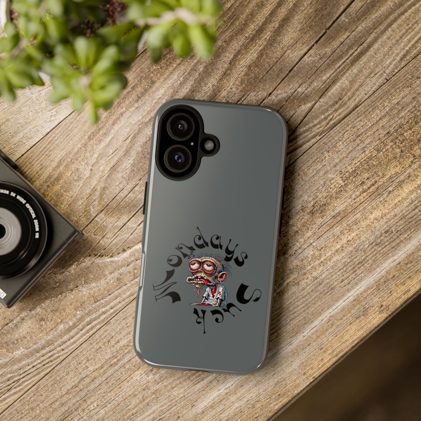Phone Case — 'Nobody Sucks' Grunge Monster Protective Case