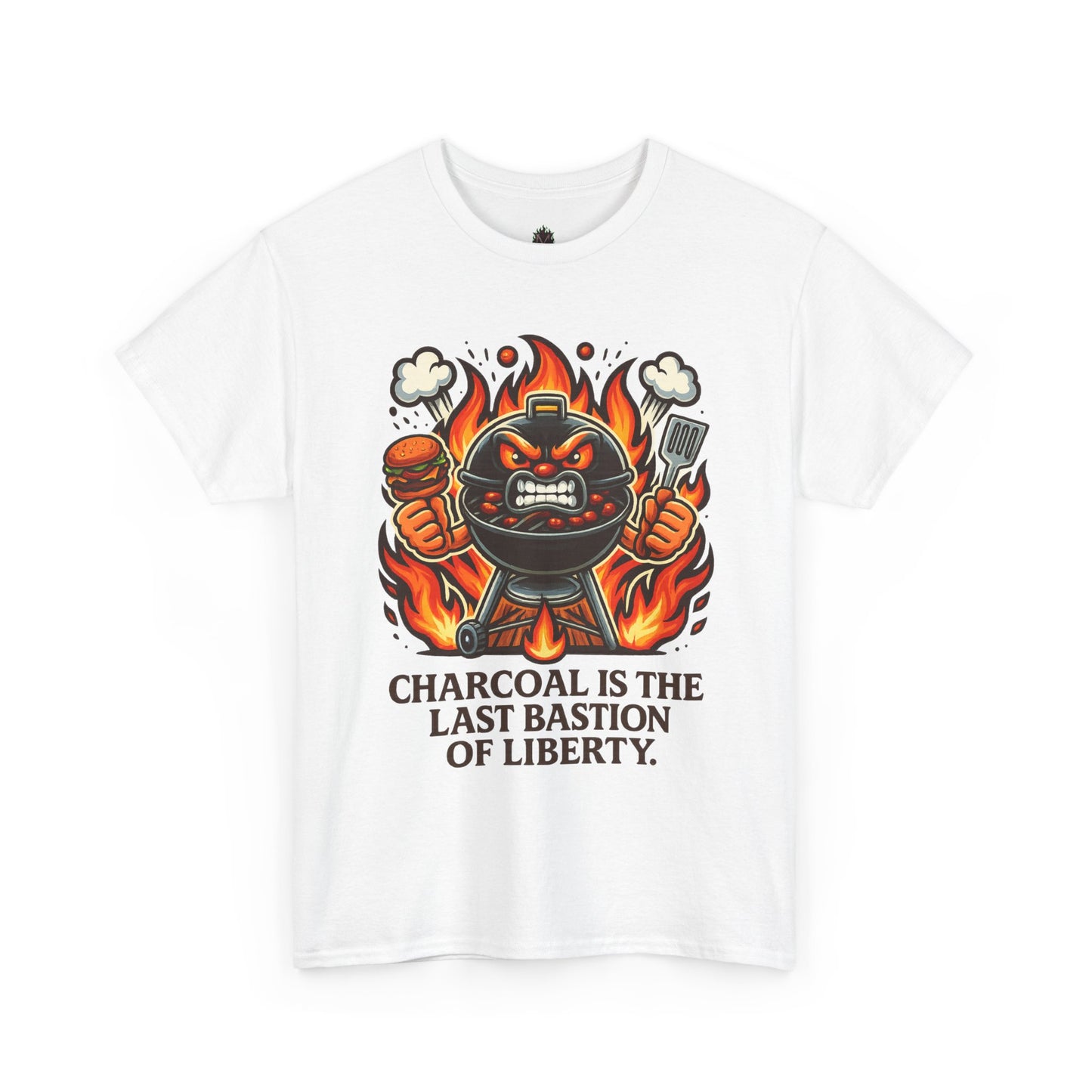 Charcoal Liberty – Angry Grill BBQ Patriot Tee