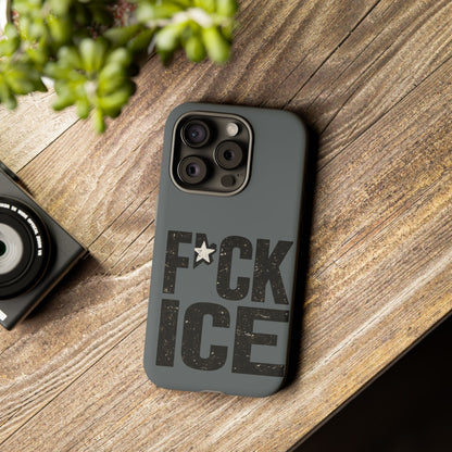 Phone Case — “F*CK ICE” Bold Protest Protective Case