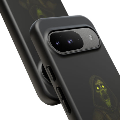 Phone Case — 'Toxic? Nah, Just Prophetically Unpleasant' Neon Grim Reaper Protective Cover