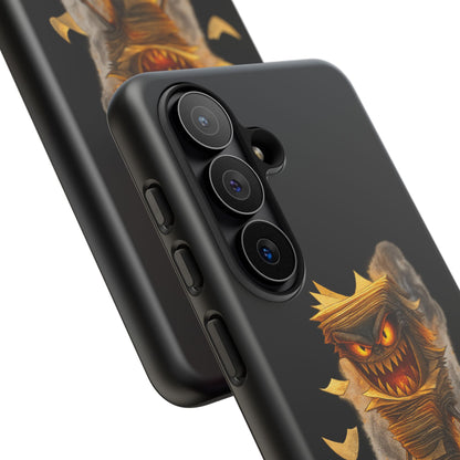 Phone Case — Halloween Mummy Creature “Stapled Your Soul to Page 666” Horror Design