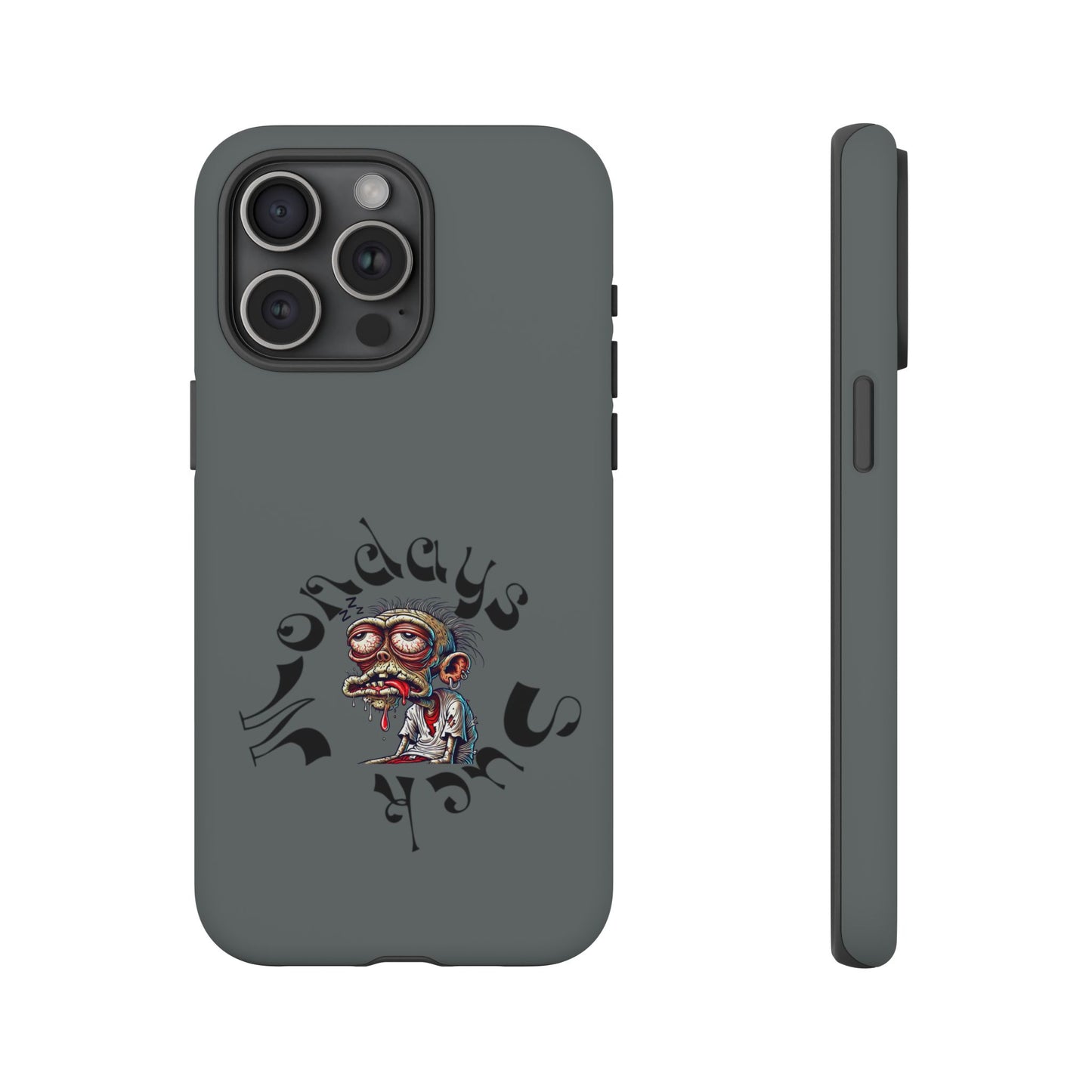 Phone Case — 'Nobody Sucks' Grunge Monster Protective Case