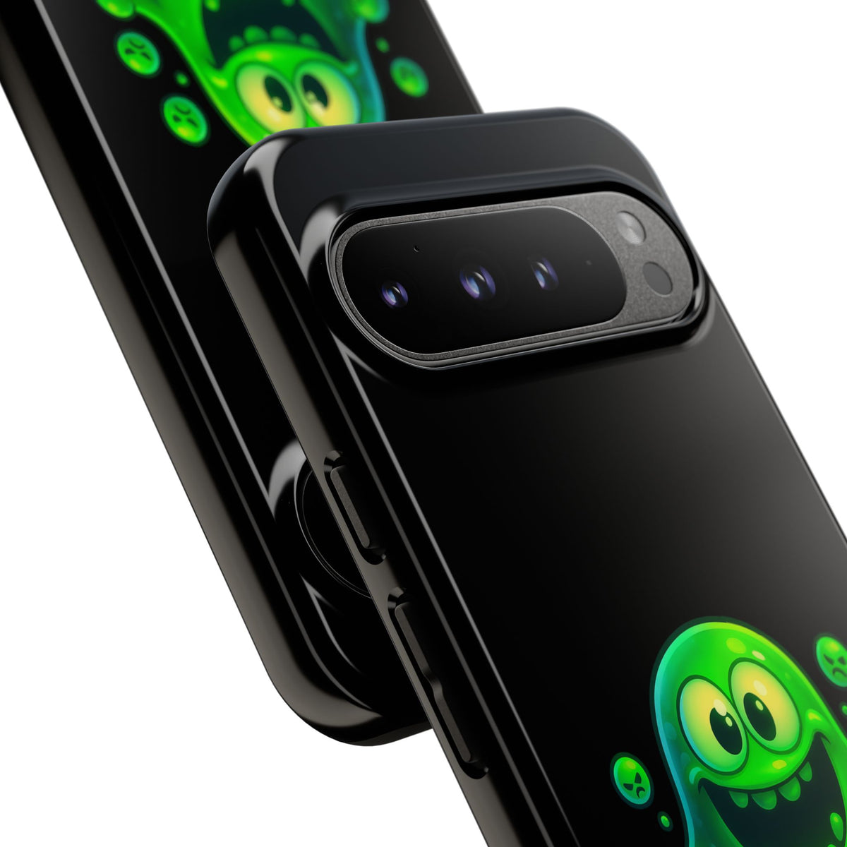 Phone Case — 'Too Cute to Quarantine' Green Monster Protective Cover